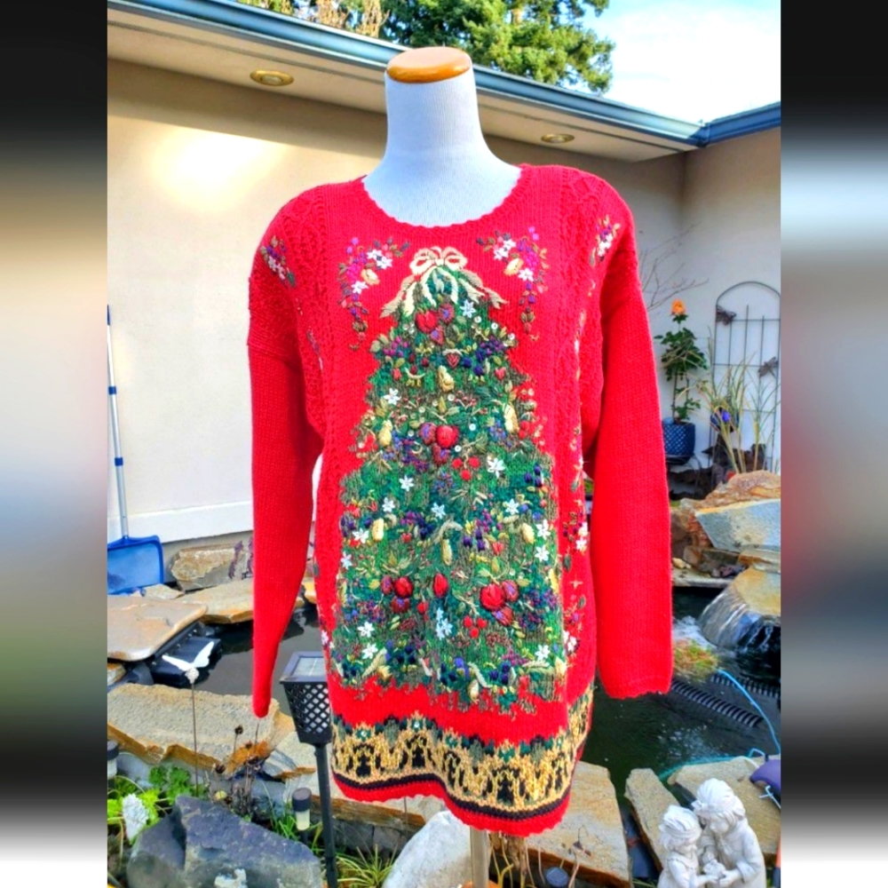 Beautiful Vintage Christmas Sweater 🎄